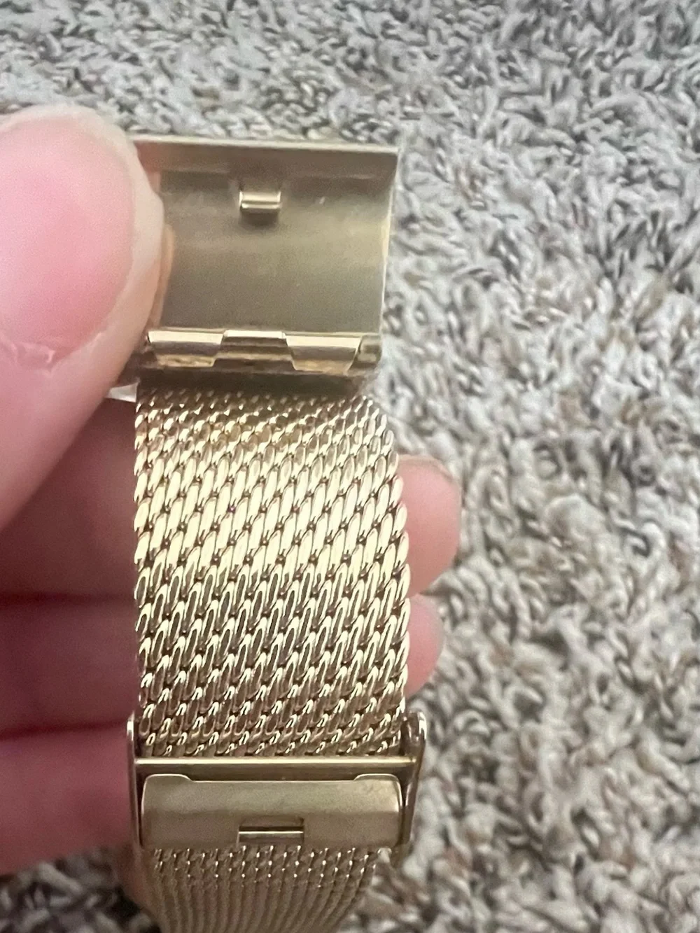Men’s COACH Elliot Slim Gold Mesh Bracelet Watch